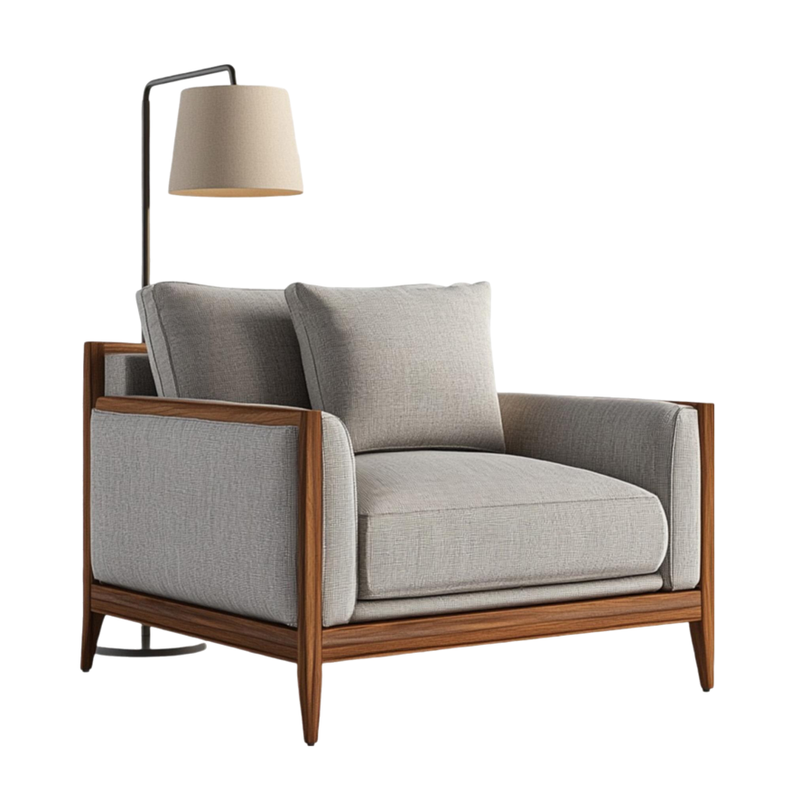 Крісло м’яке Puff Lounge Beige